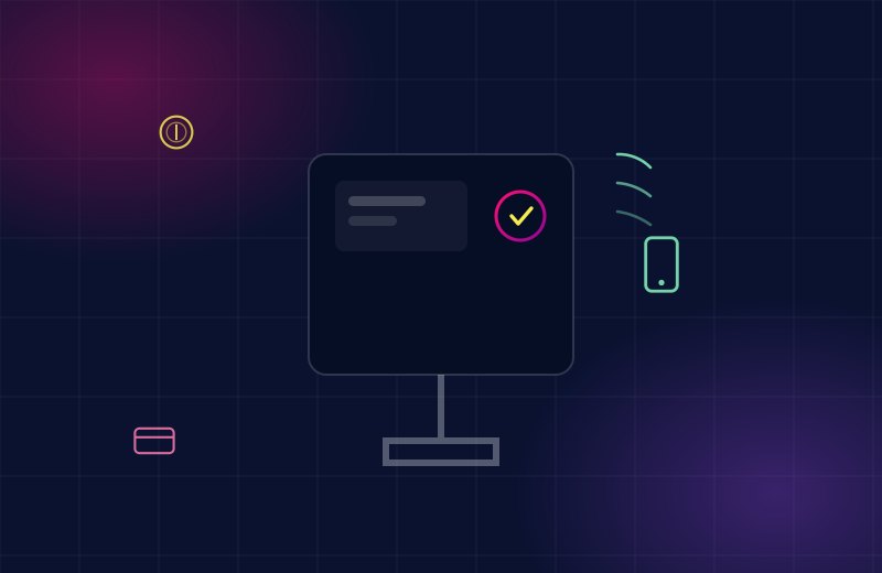 Smart POS and kiosk network project with contactless terminal